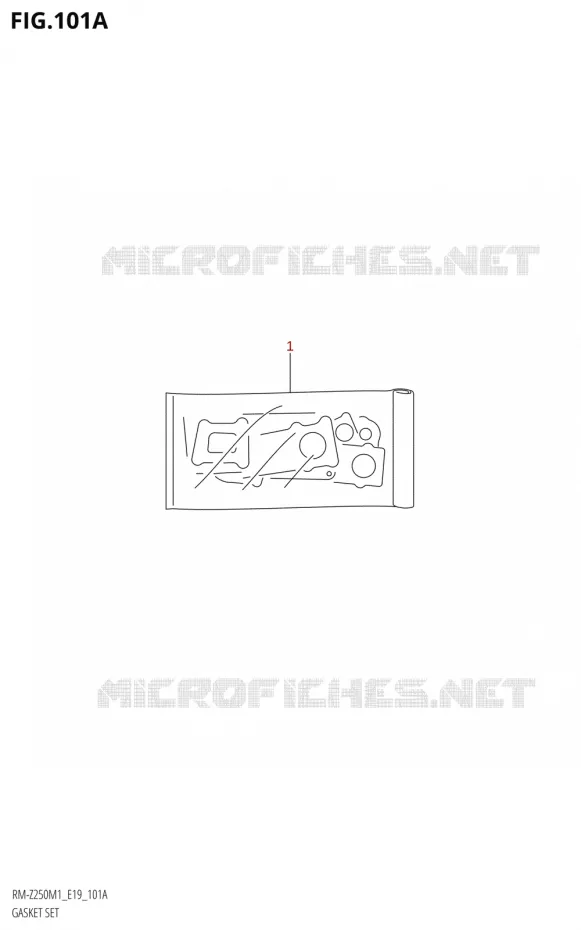KIT JOINTS Suzuki MOTO 450 RM-Z 2021  RM-Z450 M1 (E19)