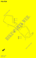 KNUCKLE COVER (DL650XA,DL650XAUE) pour Suzuki V-STROM 650 2021
