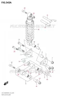 BIELLETTE DE SUSPENSION ARRIERE pour Suzuki KATANA 1000 2021