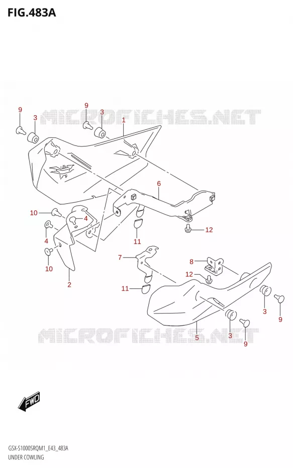 SABOT Suzuki MOTO 1000 KATANA 2021  GSX-S1000SRQ M1 (E43)