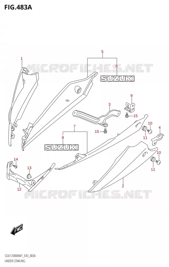 SABOT Suzuki MOTO 1000 GSX-S 2021  GSX-S1000A M1 /​ GSX-S1000AZ M1 (E43)