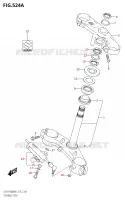 COLONNE DE DIRECTION000A,GSX R1000ZA) pour Suzuki GSX-R 1000 2021