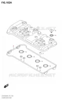 COUVRE CULASSE pour Suzuki GSX-R 1000 2021