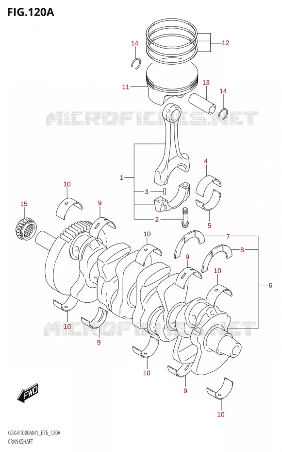 VILEBREQUIN Suzuki MOTO 1000 GSX-R 2021  GSX-R1000A M1 /​ GSX-R1000ZA M1  ( E76 ECE2 E17,22,39 )