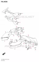 CARENAGE   SUPPORT DE COMPTEUR pour Suzuki HAYABUSA 1300 2018