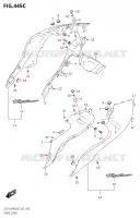 CARENAGES (GSX1300RRQZ:E02) pour Suzuki HAYABUSA 1300 2022