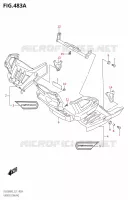 CARENAGES INFERIEUR (FLANCS)DL650XAM2 E21) pour Suzuki V-STROM 650 2022