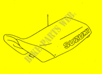 SELLE pour Suzuki RM 80 1998