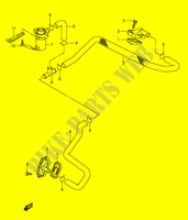 SYSTEME RECYCLAGE GAZ ECHAPPEMENT (MODEL K3/K4/K5/K6) pour Suzuki SV-S 650 2005