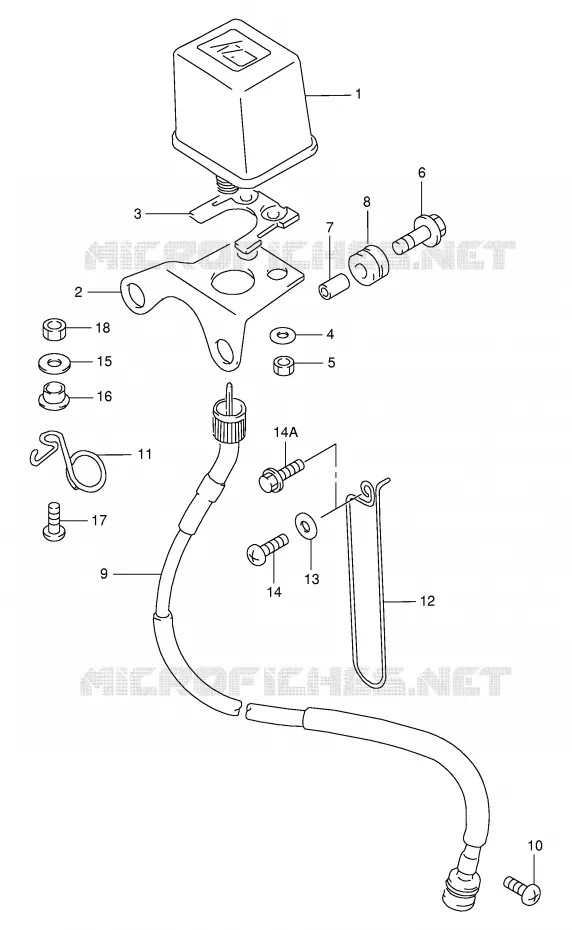COMPTEUR Suzuki MOTO 250 RMX 1997  RMX250V(E1)