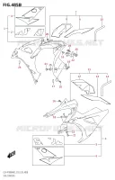 FLANCS DE CARENAGES000RA) pour Suzuki GSX-R 1000 2022