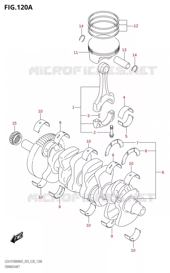 VILEBREQUIN Suzuki MOTO 1000 GSX-R 2022  GSX-R1000A M2 (E03 E28)