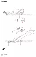 BEQUILLE (SV650,SV650A) pour Suzuki SV 650 2021