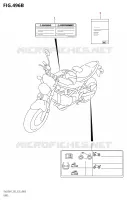 ETIQUETTE (E28) pour Suzuki SV 650 2021