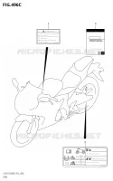 ETIQUETTE pour Suzuki GSX-R 125 2021