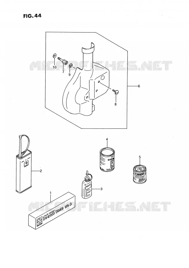 OPTIONS Suzuki MOTO 80 RM 1987  RM80XH(E2)