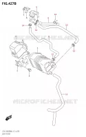 SYSTÈME DE RECYCLAGE VAPEURS CARBURANT pour Suzuki GSX-S 1000 2023