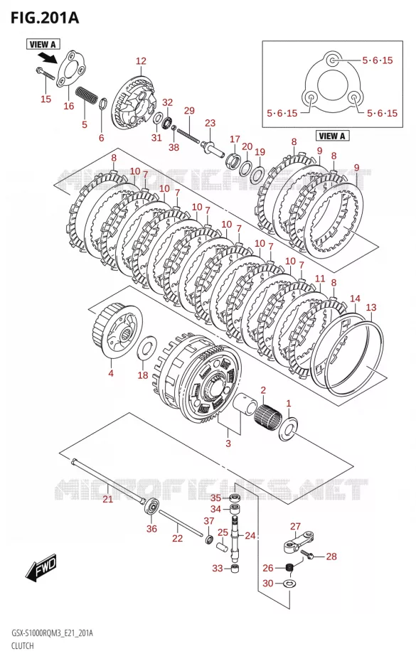 EMBRAYAGE Suzuki MOTO 1000 GSX-S 2023  GSX-S1000RQ M3