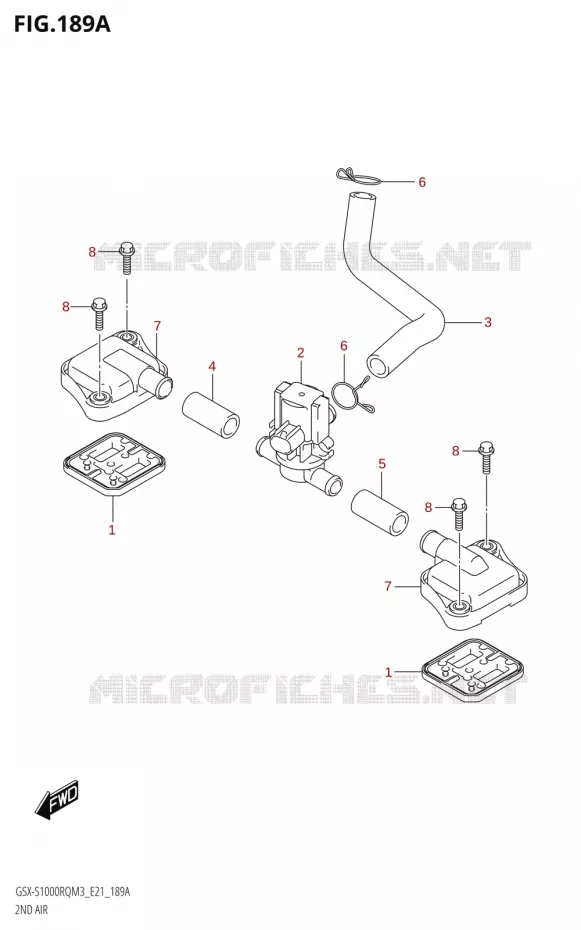 SYSTEME RECYCLAGE GAZ ECHAPPEMENT Suzuki MOTO 1000 GSX-S 2023  GSX-S1000RQ  M3 (E21)