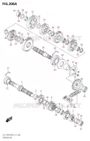 TRANSMISSION pour Suzuki GSX-S 1000 2023