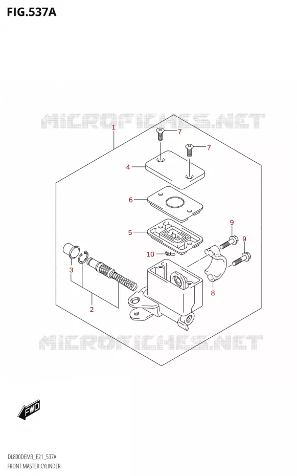 MAITRE CYLINDRE AVANT Suzuki MOTO 800 V-STROM 2023  DL800DEUC M3 (E21)