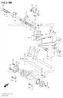 ENSEMBLE DE SELECTION DE VITESSES (DL1050RJ) pour Suzuki V-STROM 1050 2023