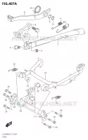 BEQUILLE (DL1050RR) pour Suzuki V-STROM 1050 2023