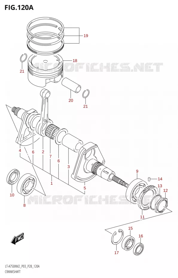 VILEBREQUIN Suzuki QUAD 750 KINGQUAD 2022  LT-A750XP M2 (P03 / P28 /P33)