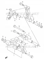 BIELLETTE DE SUSPENSION ARRIERE pour Suzuki TL-R 1000 1999