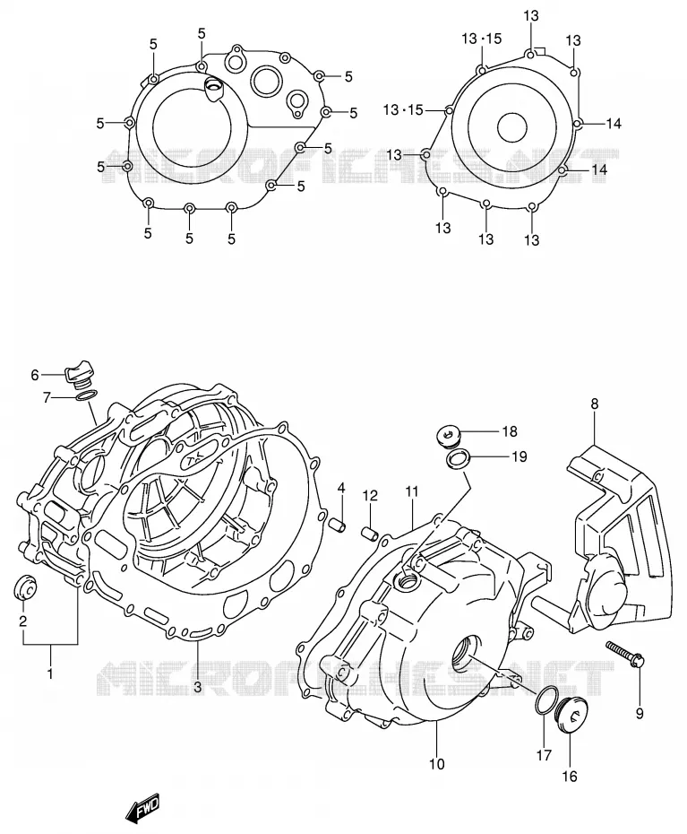CARTER Suzuki MOTO 650 SV 2007  SV650K7