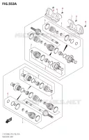 CARDAN ARRIERE pour Suzuki KINGQUAD 750 2022
