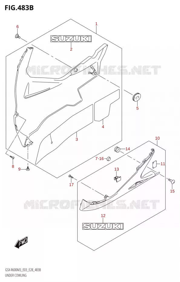 SABOT (GSX-R600Z) Suzuki MOTO 600 GSX-R 2023  GSX-R600 M3 (E03,E28,E33)