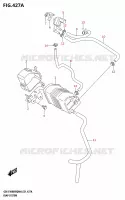 SYSTÈME DE RECYCLAGE VAPEURS CARBURANT pour Suzuki KATANA 1000 2024