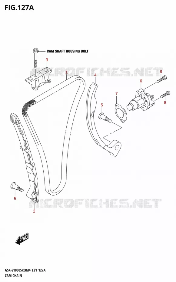 DISTRIBUTION Suzuki MOTO 1000 KATANA 2024  GSX-S1000SRQ M4 (E21)