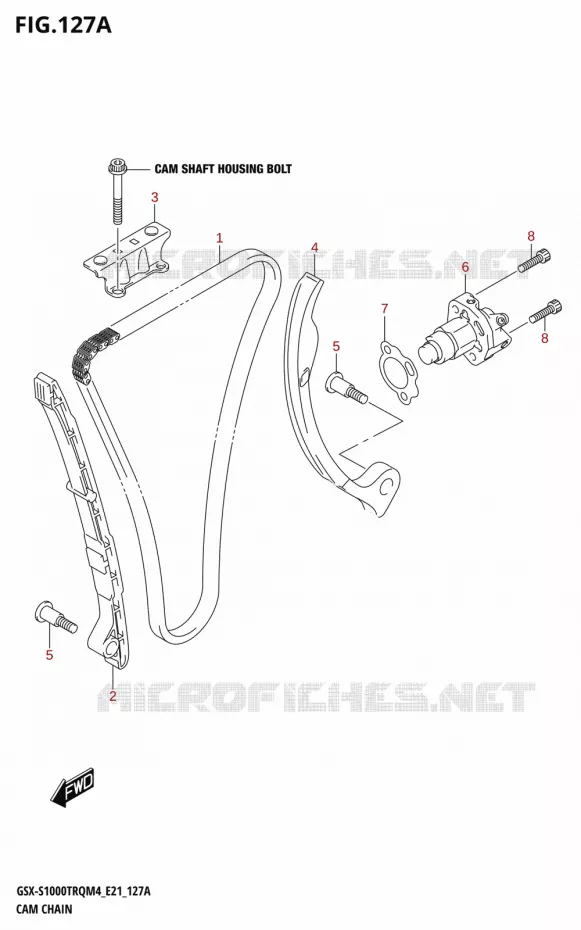 DISTRIBUTION Suzuki MOTO 1000 GSX-S 2024  GSX-S1000TRQ M4 (E21)