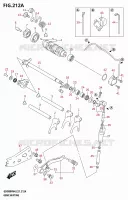 ENSEMBLE DE SELECTION DE VITESSES pour Suzuki GSX 800 2024