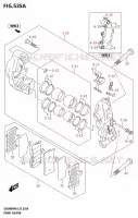 ETRIER DE FREIN AVANT pour Suzuki GSX 800 2024