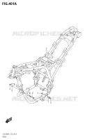CADRE pour Suzuki GSX-R 250 2021