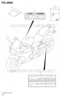 ETIQUETTE pour Suzuki GSX-R 250 2020