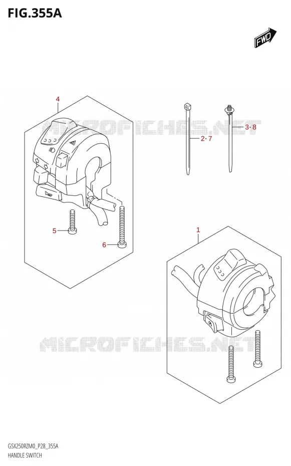 COMMODOS Suzuki MOTO 250 GSX-R 2020  GSX250RZ M0 E03,E28,E33