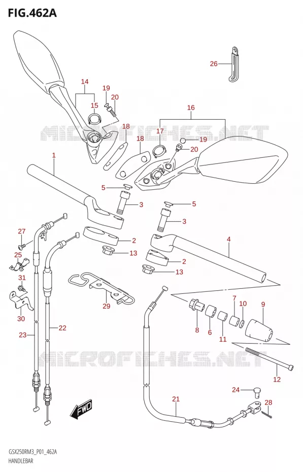GUIDON Suzuki MOTO 250 GSX-R 2023  GSX250RRLJ M3 (P01)