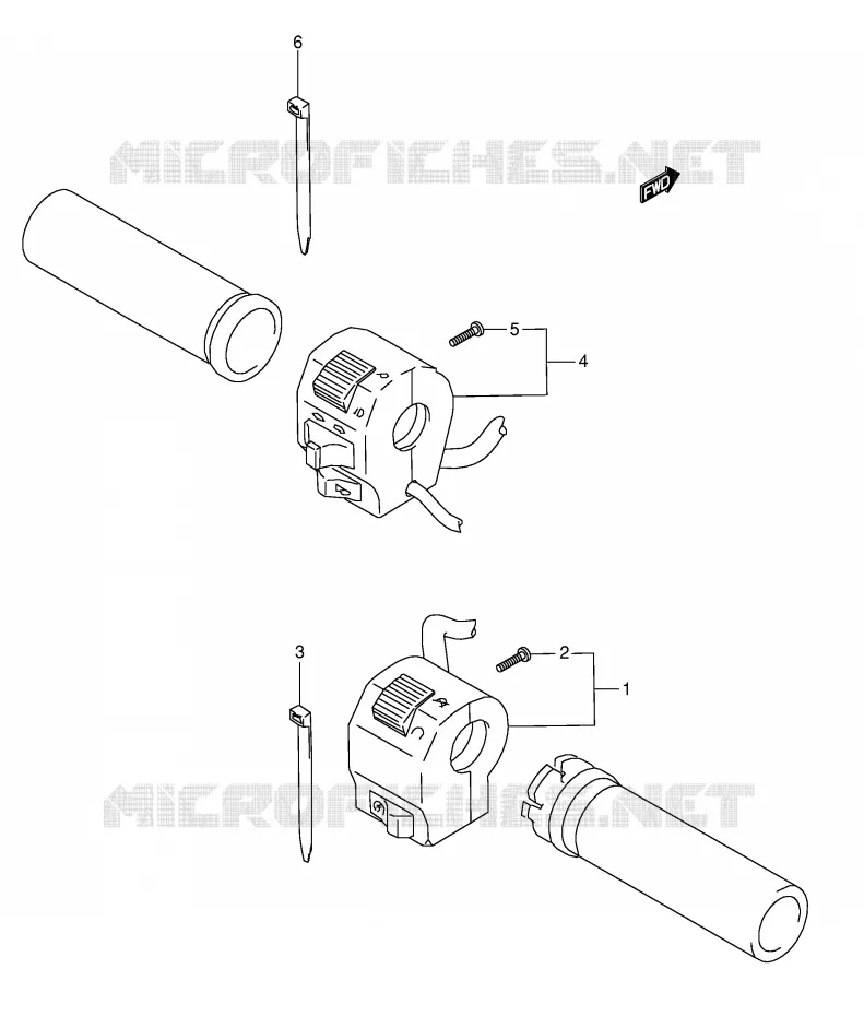 COMMODOS (MODELE W/X/Y/K1/K2) Suzuki MOTO 1500 INTRUDER 2002  VL1500K2(E2)