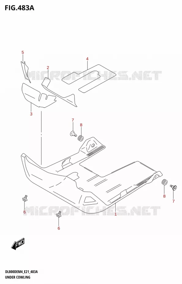 SABOT Suzuki MOTO 800 V-STROM 2024  DL800DEUC M4 (E21)