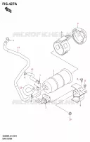 SYSTÈME DE RECYCLAGE VAPEURS CARBURANT pour Suzuki V-STROM 800 2024