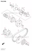 TRANSMISSION (1) pour Suzuki ACCESS 125 2020