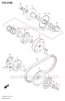 TRANSMISSION (1) pour Suzuki ACCESS 125 2022