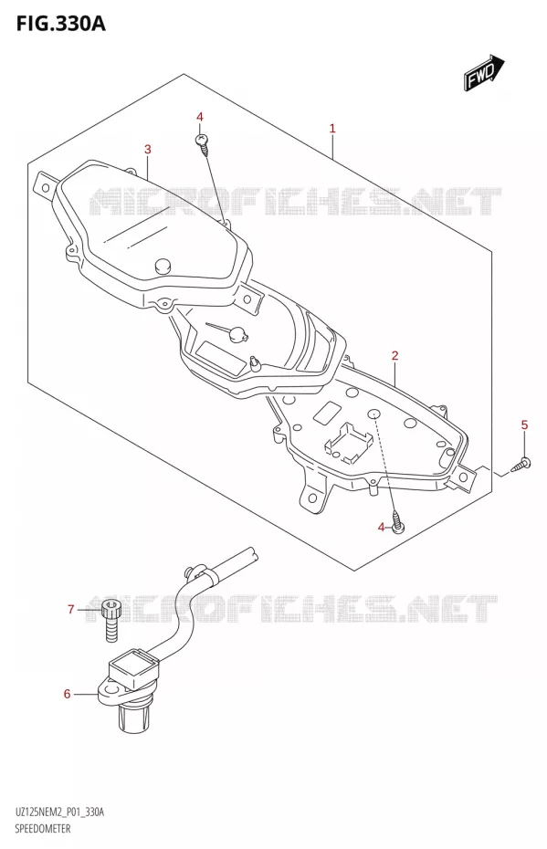 COMPTEUR Suzuki SCOOTER 125 ACCESS 2022  UZ125NE M2 (E01)