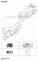 ETIQUETTE (E02) pour Suzuki HAYABUSA 1300 2023