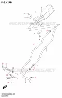 SYSTÈME DE RECYCLAGE VAPEURS CARBURANT pour Suzuki HAYABUSA 1300 2023