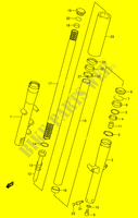 AMORTISSEUR AVANT (MODELE K1) pour Suzuki INTRUDER 1500 2014